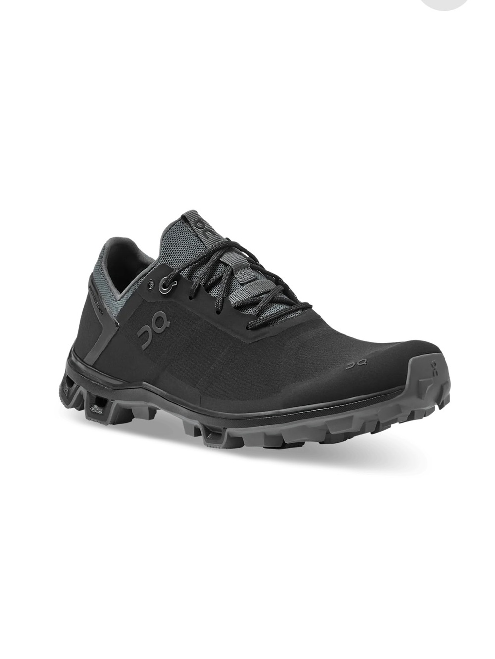 On Running Cloudventure Peak women Trail Shoes - Black/Gray size 5.5 new/ no box